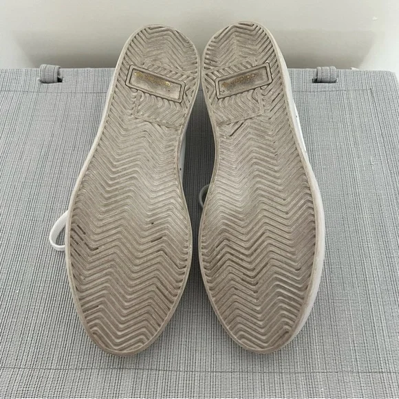 Adidas Women's Sleek Low Top Leather Sneakers - Picture 6 of 11